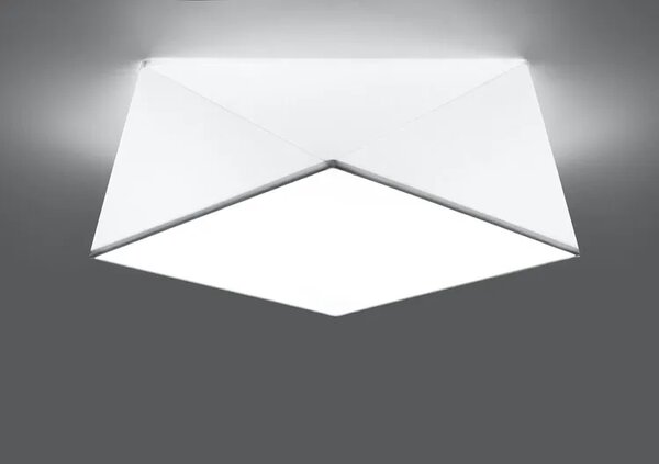 Biały minimalistyczny plafon - 4X EX590 P4-K76