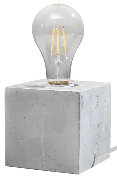 Industrialna lampka biurkowa z betonu - EX588-Abes