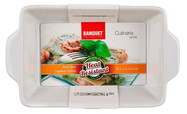 Forma prostokątna do zapiekania CULINARIA White 30 x 17 cm