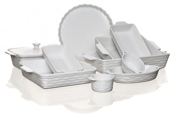 Forma prostokątna do zapiekania z pokrywką CULINARIA White 28 x 18 cm