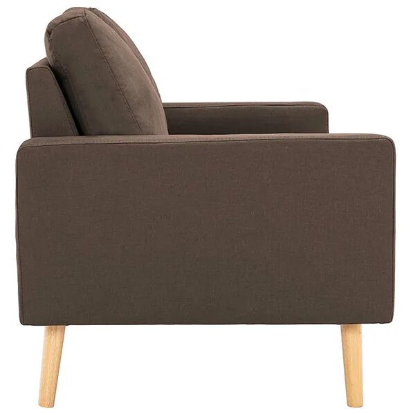 2-osobowa brązowa sofa N4-P58