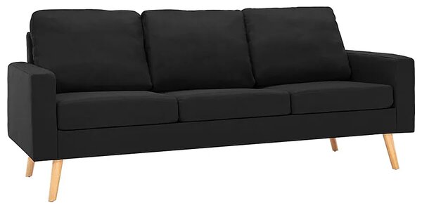 3-osobowa czarna sofa - Eroa 3Q