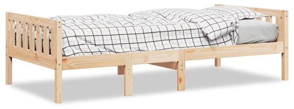 Łóżko dziecięce bez materaca, 90x200 cm, lite drewno sosnowe