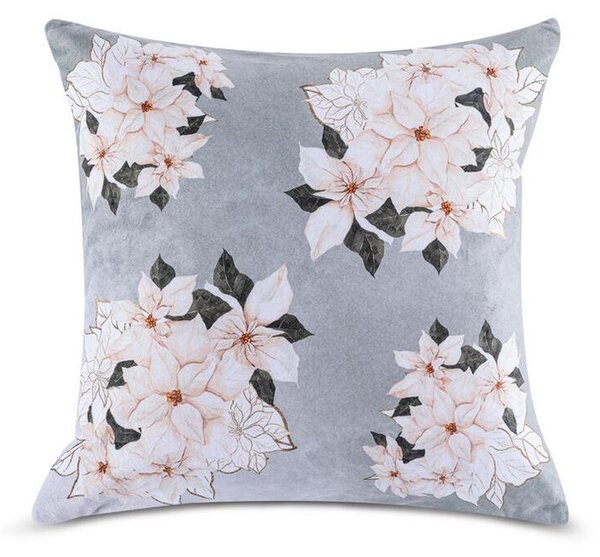 Zestaw 3 poszewek na poduszki POINSETTIA 45 x 45 cm