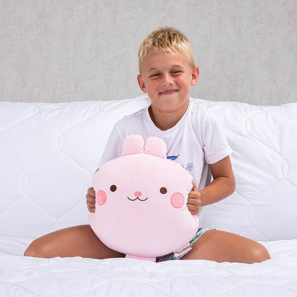 Dziecięca formowalna poduszka squish KRÓLICZEK 40 cm