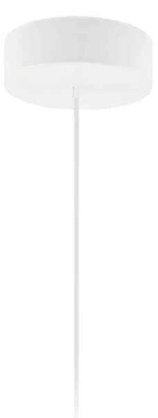 Nowoczesna lampa wisząca zwis na białym stelażu - T3-W76