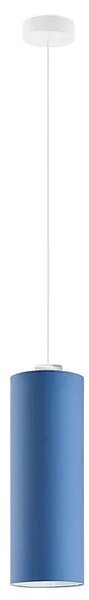 Lampa wisząca tuba na białym stelażu - EX821-Denves - 18 kolorów