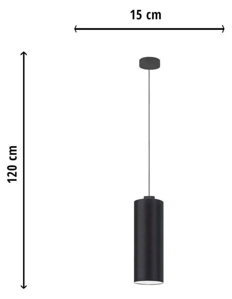Nowoczesna lampa wisząca zwis na chromowanym stelażu - N7-W37