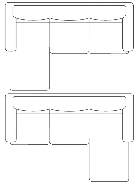 Biała elegancka sofa 3-osobowa C9-Z78