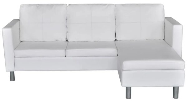 Biała elegancka sofa 3-osobowa C9-Z78