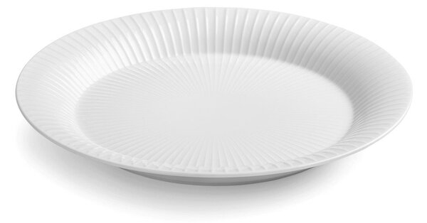 Biały porcelanowy talerz Kähler Design Hammershoi, ⌀ 27 cm