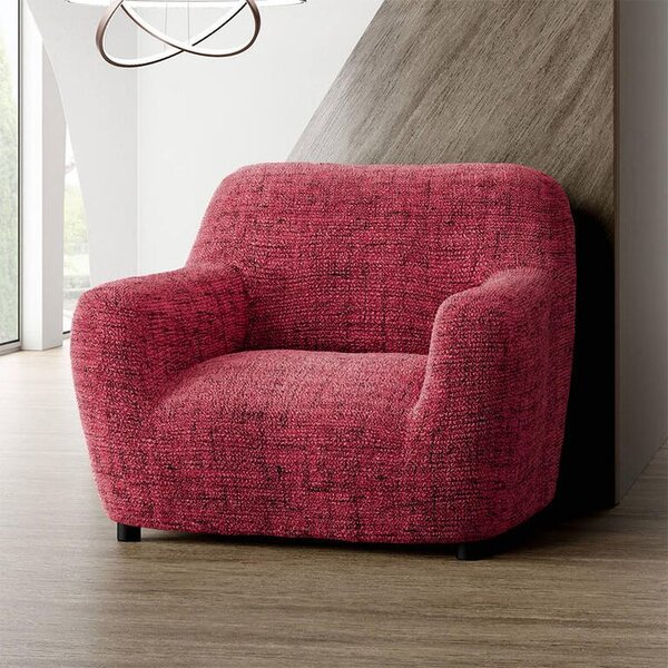 Bi-elastyczne pokrowce VITTORIA bordowe fotel (sz. 60 - 110 cm)