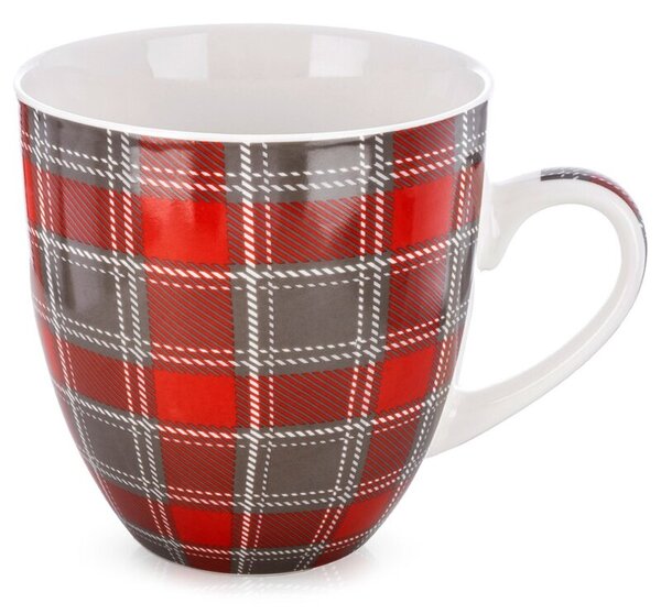Kubek porcelanowy kratka XXL 1 l