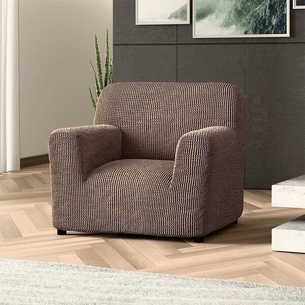 Bi-elastyczne pokrowce COSTINA orzeszkowe fotel (sz. 60 - 110 cm)