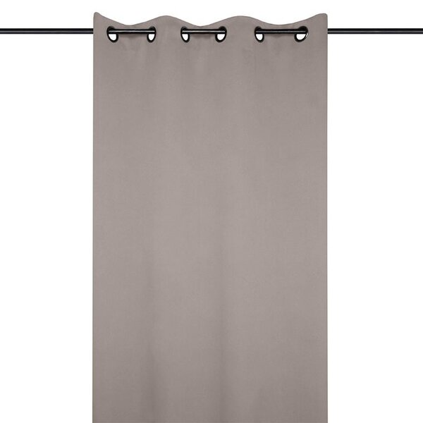 Zasłona zaciemniająca blackout NOTTE lniany 135 x 180 cm zestaw 2 szt