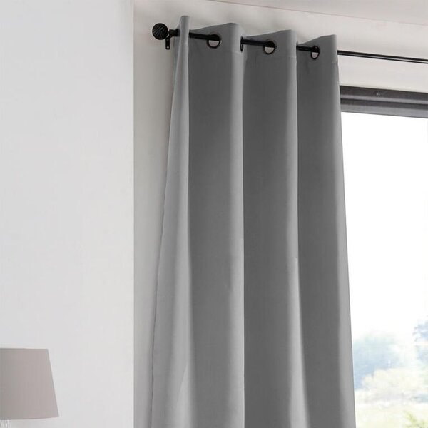 Zasłona zaciemniająca blackout NOTTE szara 135 x 250 cm 1 szt