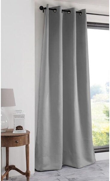 Zasłona zaciemniająca blackout NOTTE szara 135 x 250 cm 1 szt