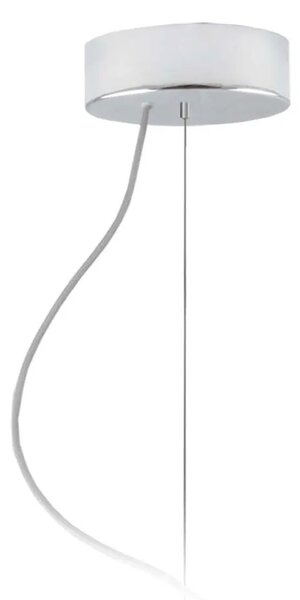 Żyrandol z okrągłym abażurem 60 cm wybór kolorów C0-M91