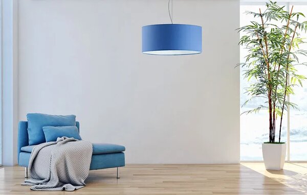 Okrągły żyrandol z abażurem 40 cm - T5-K46