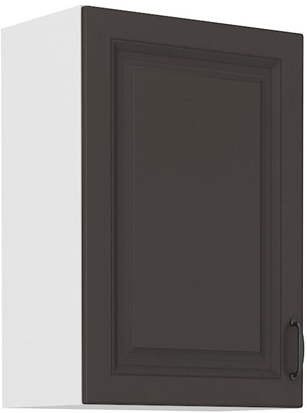 Szafka kuchenna wisząca górna STILO 50 G-72 1F Grafit/Biały