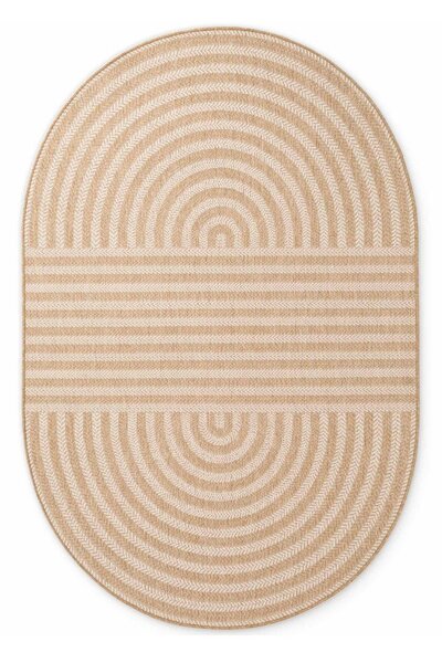 Kremowo-naturalny dywan odpowiedni na zewnątrz 160x230 cm Haringey Woodfield – Ted Baker