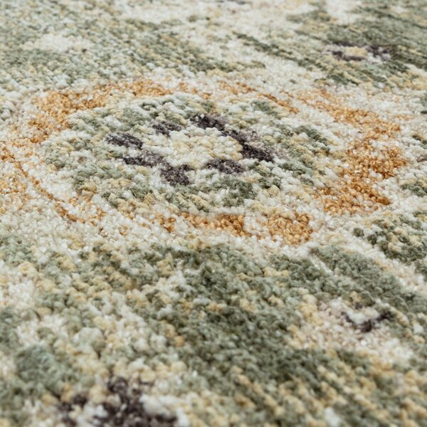 Zielony/beżowy dywan tkany ręcznie 80x160 cm Heriz Ornate – Asiatic Carpets