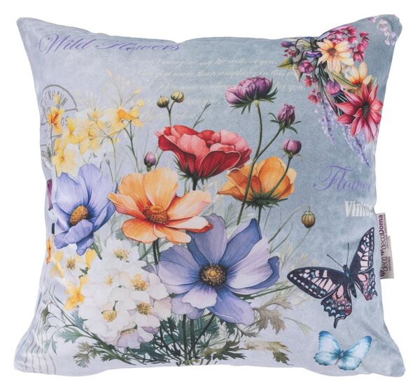 Zestaw 3 poszewek na poduszki SPRING FLOWERS 45 x 45 cm