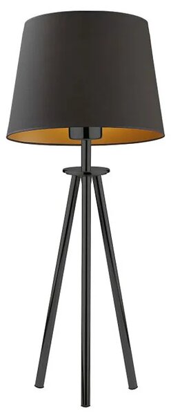 Lampa stołowa trójnóg na czarnym stelażu - EX920-Bergel - 5 kolorów