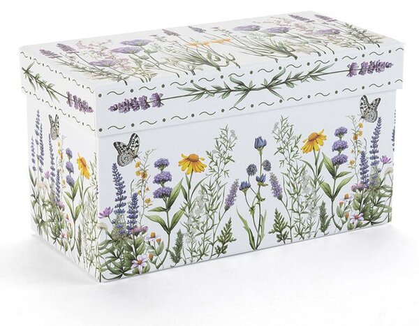 Zestaw kubków porcelanowych LAWENDA I MOTYLE w pudełku prezentowym 350 ml 2 szt