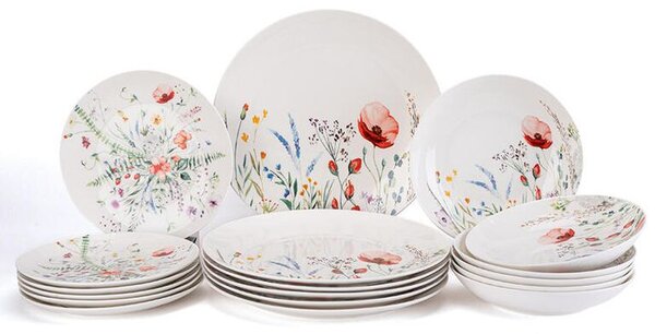 Zestaw talerzy porcelanowych MAK 18 szt