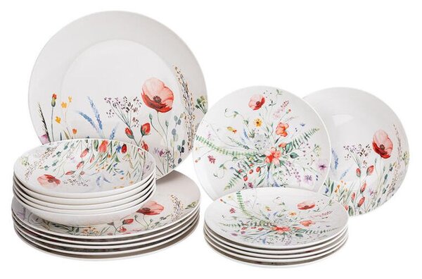 Zestaw talerzy porcelanowych MAK 18 szt