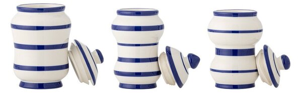 Ceramiczne pojemniki na żywność 3 szt. Maynard – Bloomingville