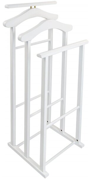Stojak na ubrania ARREDAMENTI Maxi 102 x 35 cm Biały