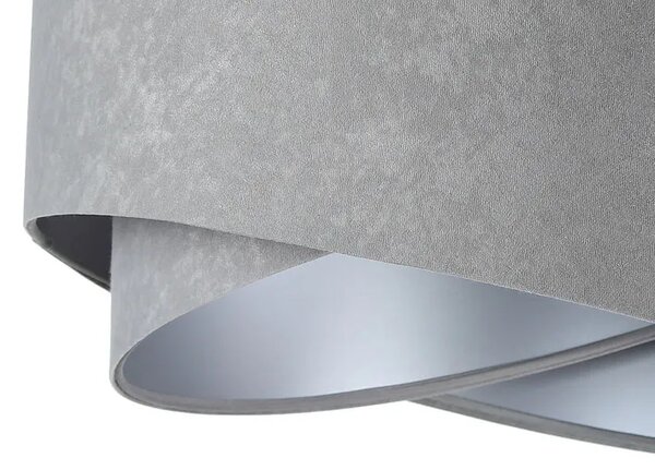 Szaro-srebrna lampa wisząca asymetryczna - EX974 K5-N27