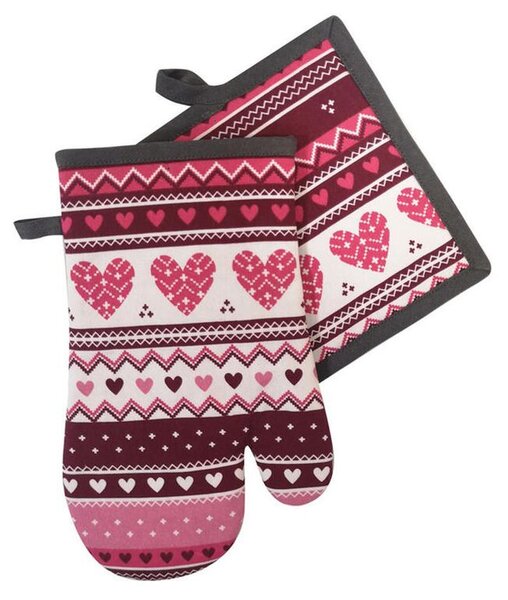 Rękawica kuchenna i podkładka VALENTINES