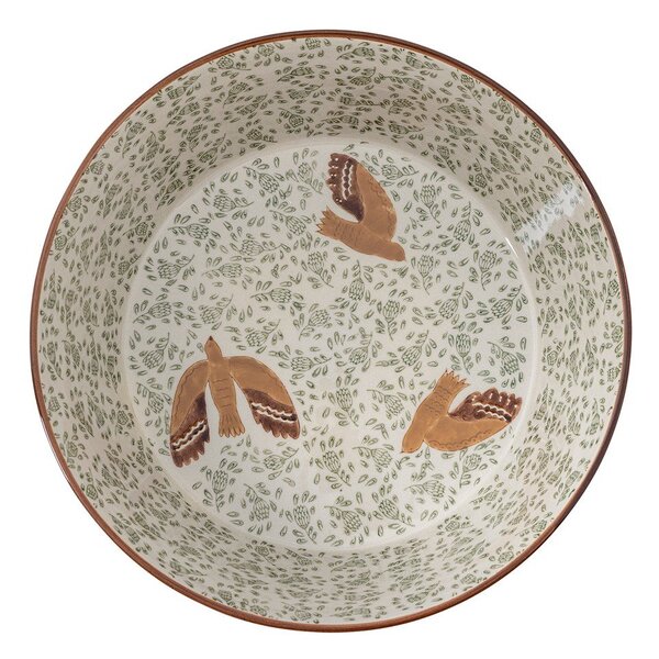 Zielona ceramiczna misa ø 28 cm Hezha – Bloomingville