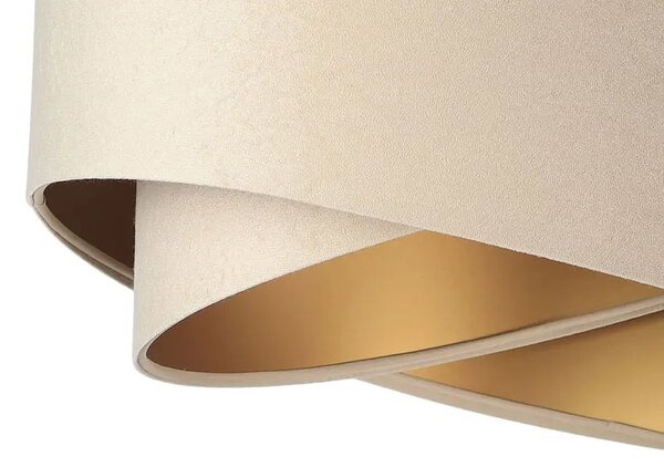 Beżowo-złota lampa wisząca glamour - 6X EX982 S1-Z24