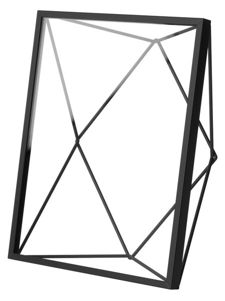 Czarna metalowa ramka stojąca/ścienna 23x18 cm Prisma – Umbra