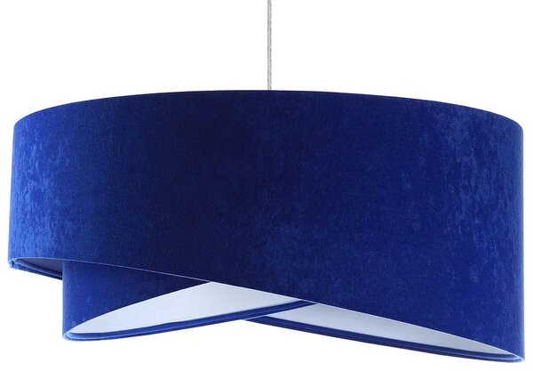 Niebiesko-biała asymetryczna lampa wisząca - EX989-Tersa