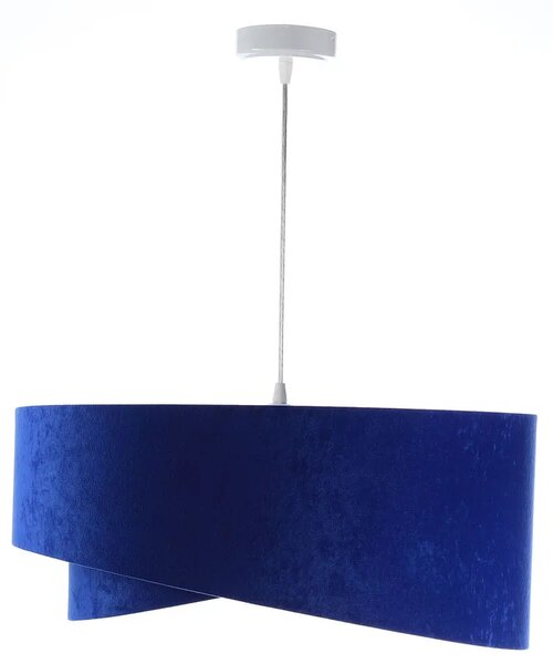 Niebiesko-złota lampa wisząca glamour - 5X EX989 W1-L71