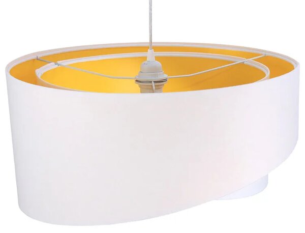 Biało-żółta nowoczesna lampa wisząca - EX990 C6-R61