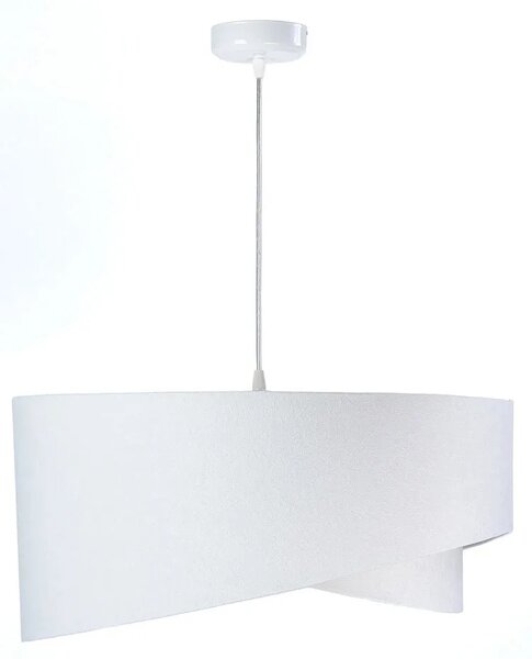 Biało-fioletowa lampa wisząca nad stół - EX990 W5-Z87