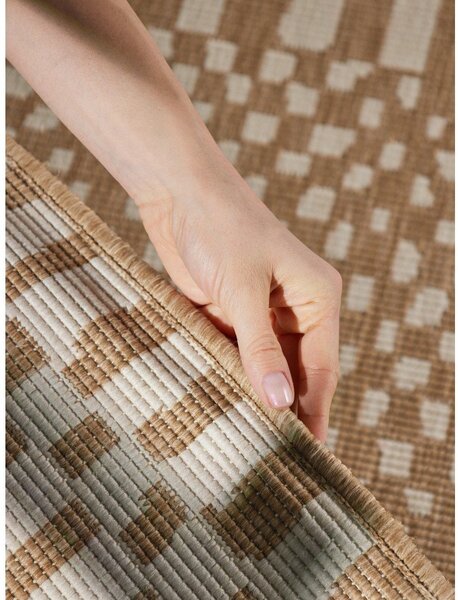 Kremowo-naturalny dywan odpowiedni na zewnątrz 160x230 cm Haringey Barkham – Ted Baker
