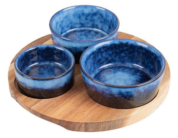 Zestaw ceramiczny do serwowania 4 szt