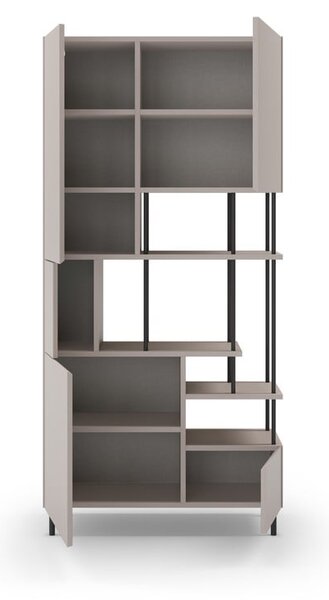 Kremowy regał 84x175 cm Perla – Marckeric
