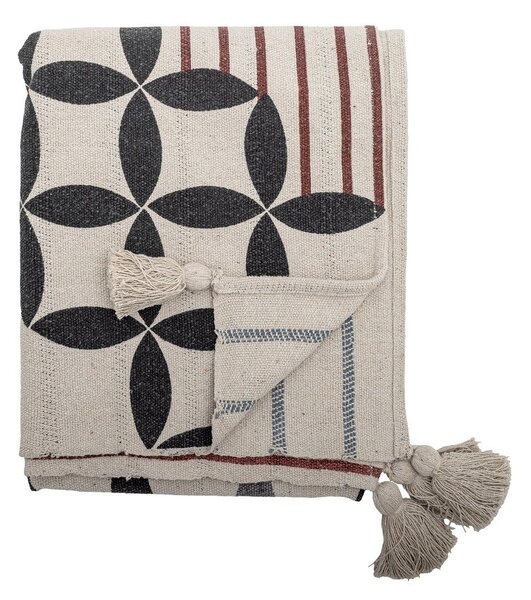 Koc z mieszanki bawełny 130x155 cm Forma – Bloomingville