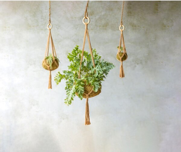 System do zawieszenia doniczki ø 19 cm Macramé – Esschert Design