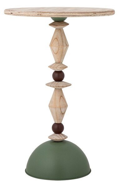 Okrągły stolik z litego drewna jodłowego ø 40 cm Mannelli – Bloomingville