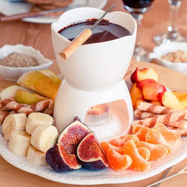 Fondue Collezione Bianca 6 części, BANQUET