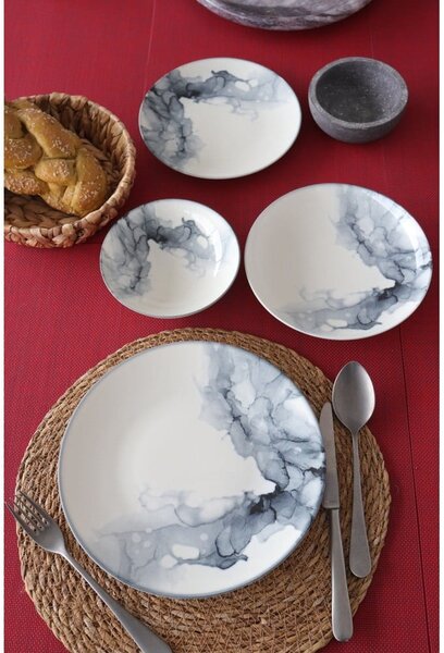 Porcelanowy zestaw talerzy 24 szt. – Hermia